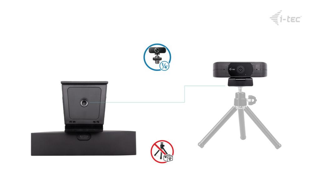 WEBCAM I-TEC SOLOMON 500 4K UHD 8.29MPX