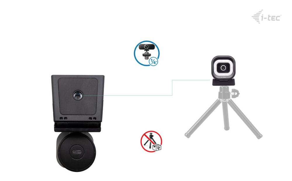 WEBCAM I-TEC SOLOMON 700 4K UHD 8.29MPX