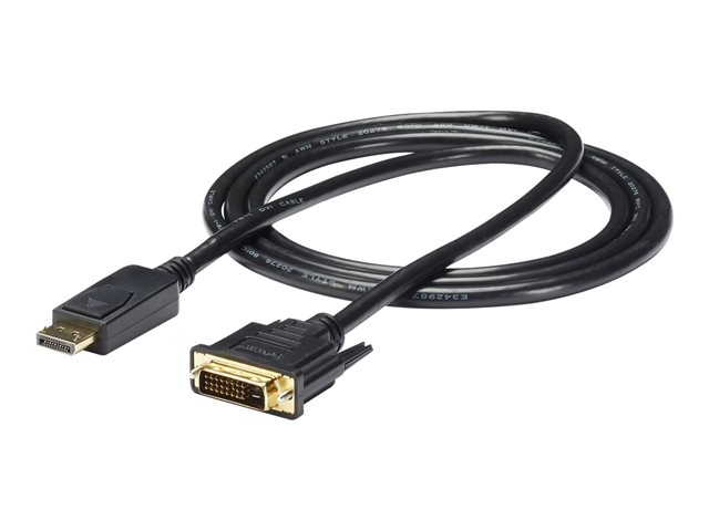 CABLE DISPLAYPORT A DVI-D STARTECH 1.8M/ MACHO-MACHO/ NEGRO