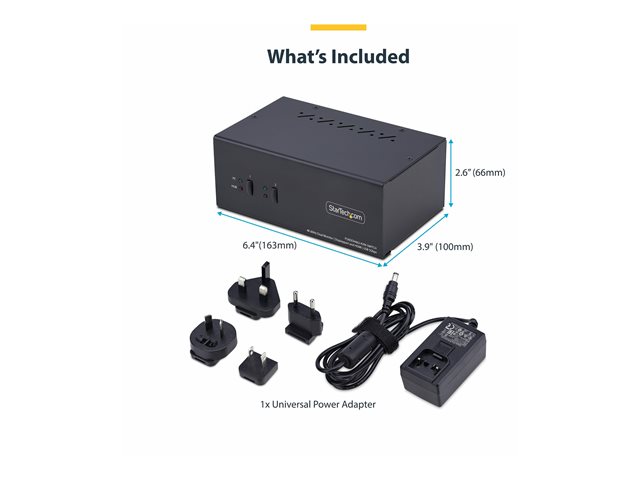 SWITCH KVM STARTECH P2ADDH462-KVM-SWITCH 18 PUERTOS