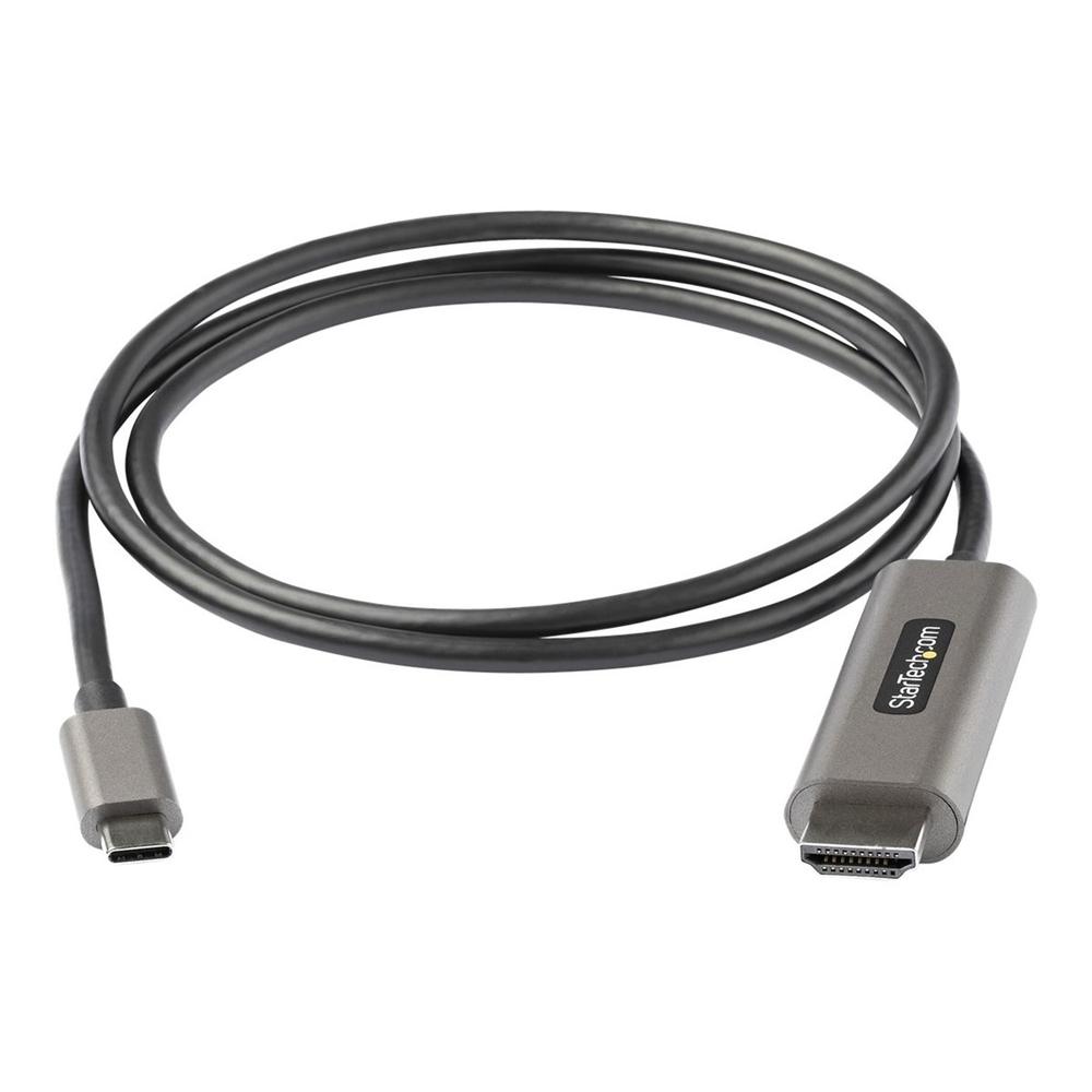 CABLE USB TIPO C A HDMI 4K STARTECH 1M/ MACHO-MACHO/ NEGRO