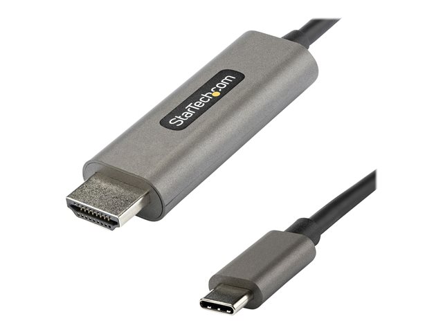 CABLE USB TIPO C A HDMI 4K STARTECH 1M/ MACHO-MACHO/ NEGRO