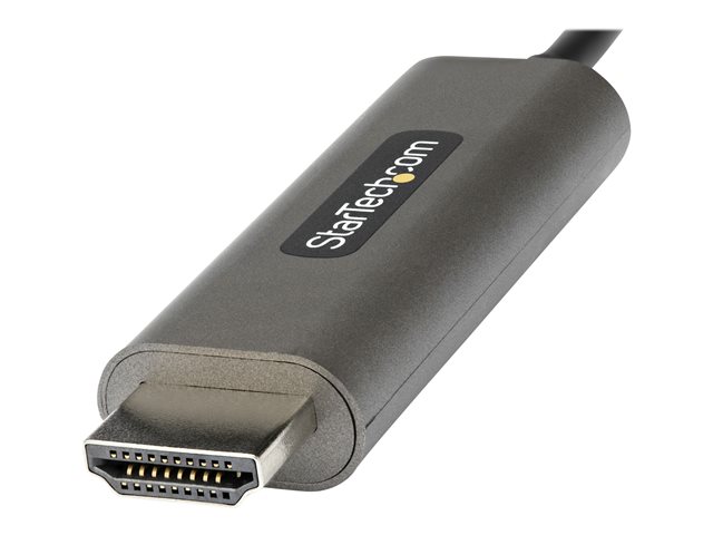 CABLE USB TIPO C A HDMI 4K STARTECH 1M/ MACHO-MACHO/ NEGRO