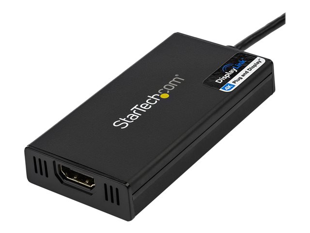 ADAPTADOR USB 3.0 A HDMI 4K STARTECH 0.2M/ MACHO-HEMBRA/ NEGRO