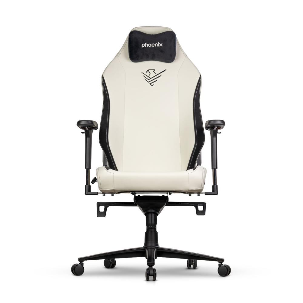 Phoenix Monarch Remaster Cuero Napa Negra y Blanca Talla XL