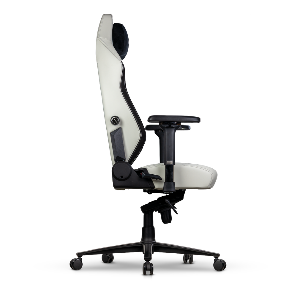 Phoenix Monarch Remaster Cuero Napa Negra y Blanca Talla XL