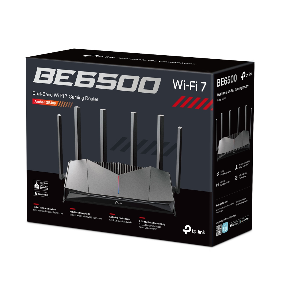 ROUTER WIFI TP-LINK ARCHER GE400 BE6500