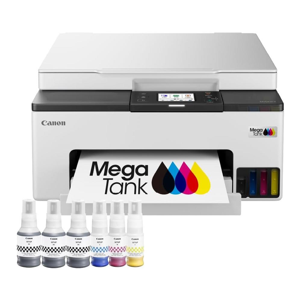 Multifunción Inyección Canon Maxify GX1051 Red/ WIFI/ Duplex impresion/ Depósitos tinta/ 3 botellas negro
