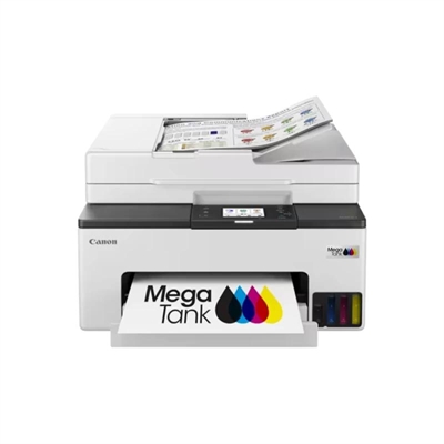 Multifunción Inyección CANON Maxify Gx2051 Megatank Color Fax/ A4/ Red/ Wifi/ Adf/ 3 botellas negro