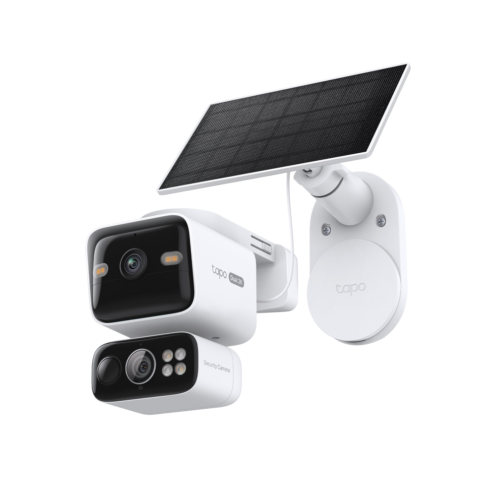 KIT DE SEGURIDAD TP-LINK TAPO C645D KIT CAMARA DE SEGURIDAD DUAL + PANEL SOLAR