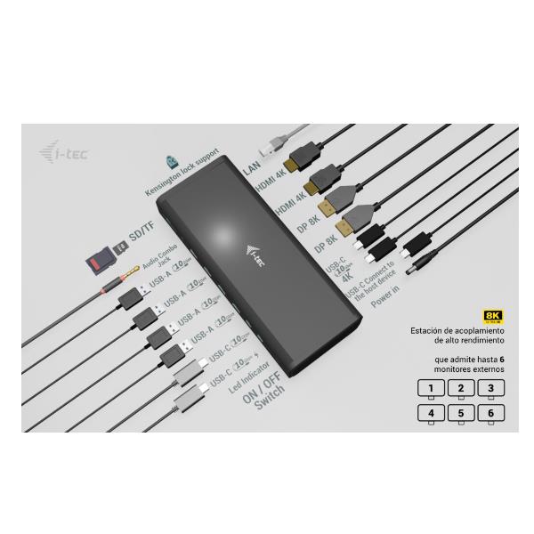 DOCKING STATION I-TEC 18 EN 1