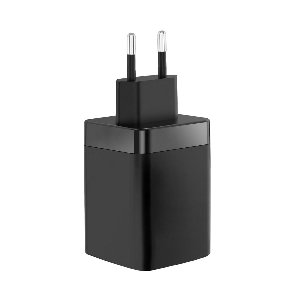 CARGADOR DE PARED MARS GAMING MD-GAN65R 65W 1X USB TIPO C 1 X USB TIPO A CABLE RETRACTIL USB TIPO C NEGRO