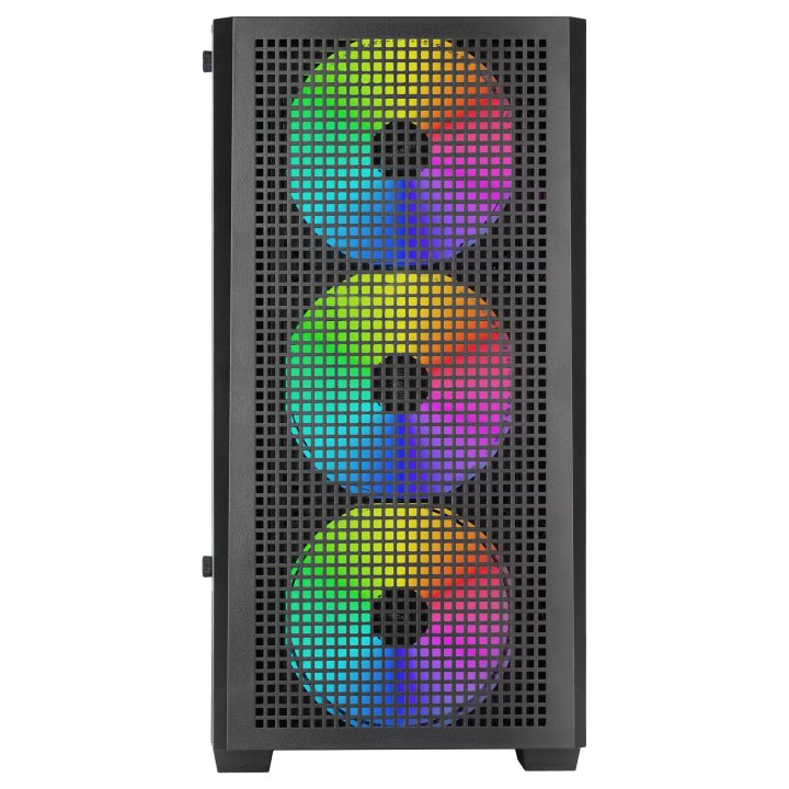 CAJA ORDENADOR MARS GAMING MC-VECTOR MATX ARGB CRISTAL TEMPLADO NEGRA