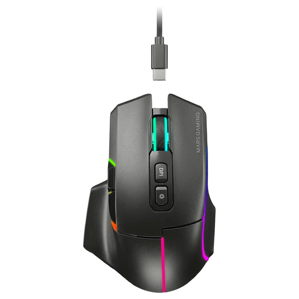 RATON INALAMBRICO MARS GAMING MMW-VECTOR NEGRO