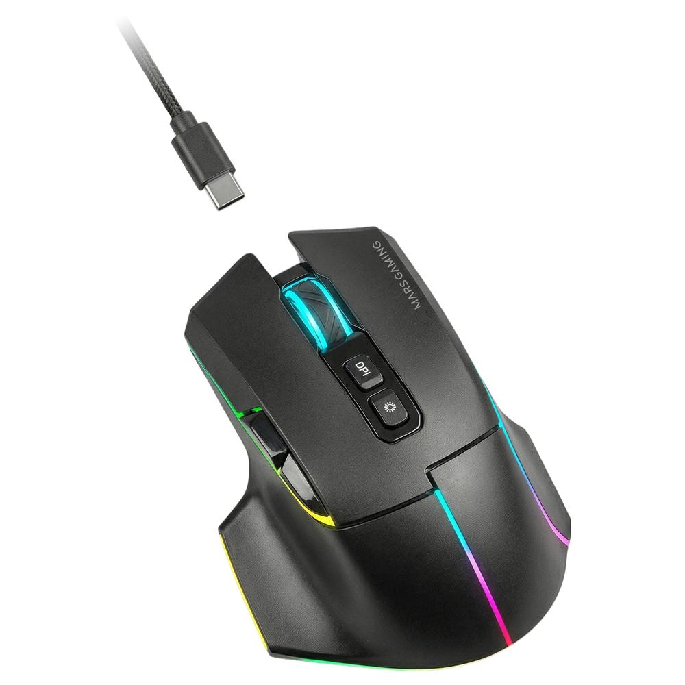 RATON INALAMBRICO MARS GAMING MMW-VECTOR NEGRO