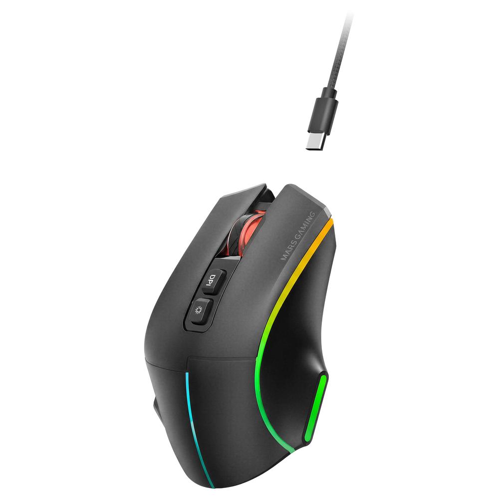 RATON INALAMBRICO MARS GAMING MMW-VECTOR NEGRO