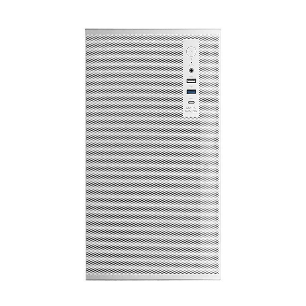 CAJA ORDENADOR MARS GAMING MC-MESHPROW MATX BLANCA