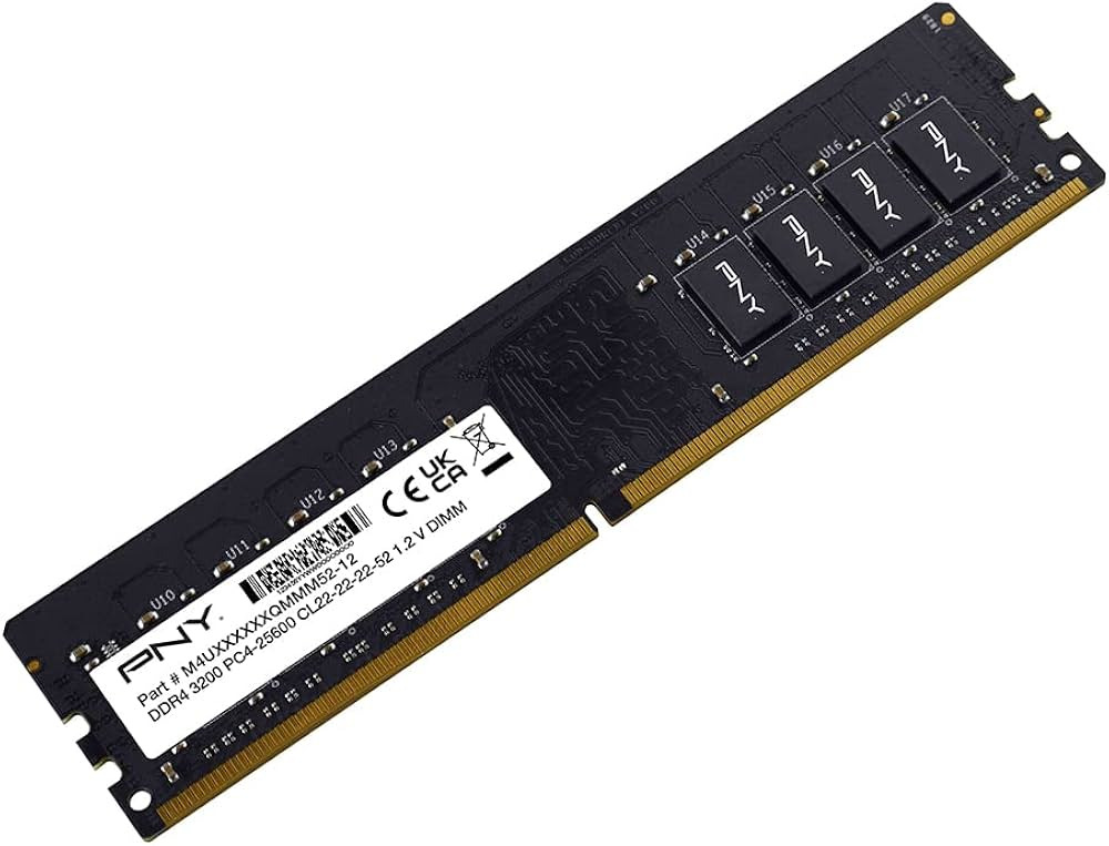 MEMORIA RAM DDR4 16GB PNY 3200MHZ UDIMM