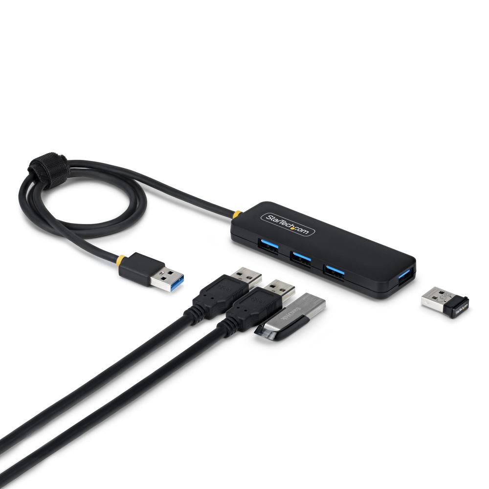 HUB STARTECH USB TIPO A 4 EN 1