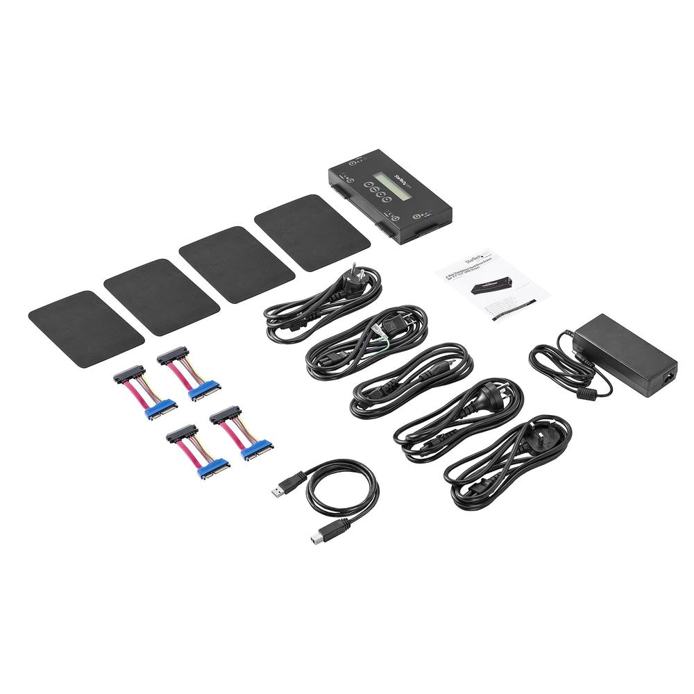 BORRADOR DE DISCO DURO HDD / SSD STARTECH 4 BAHIAS