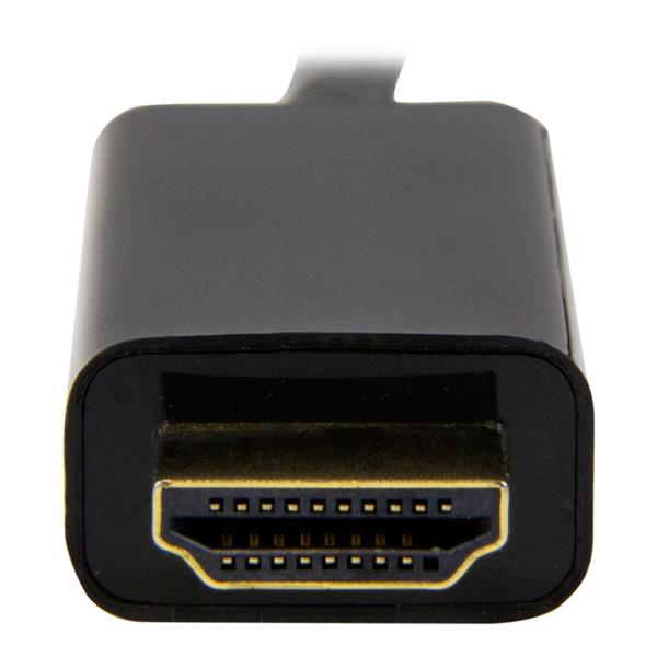 CABLE MINI DP A HDMI STARTECH 2M/ MACHO-MACHO/ NEGRO
