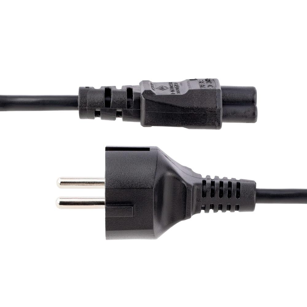 CABLE SCHUKO A IEC C5 STARTECH 3M/ MACHO-HEMBRA/ NEGRO