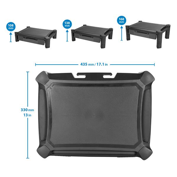 SOPORTE BASE STARTECH HASTA 32" MAX 10KG + CAJON
