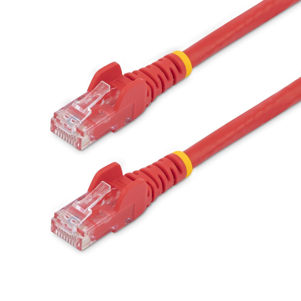 CABLE DE RED STARTECH LATIGUILLO RJ45 UTP CAT6 1.5M ROJO