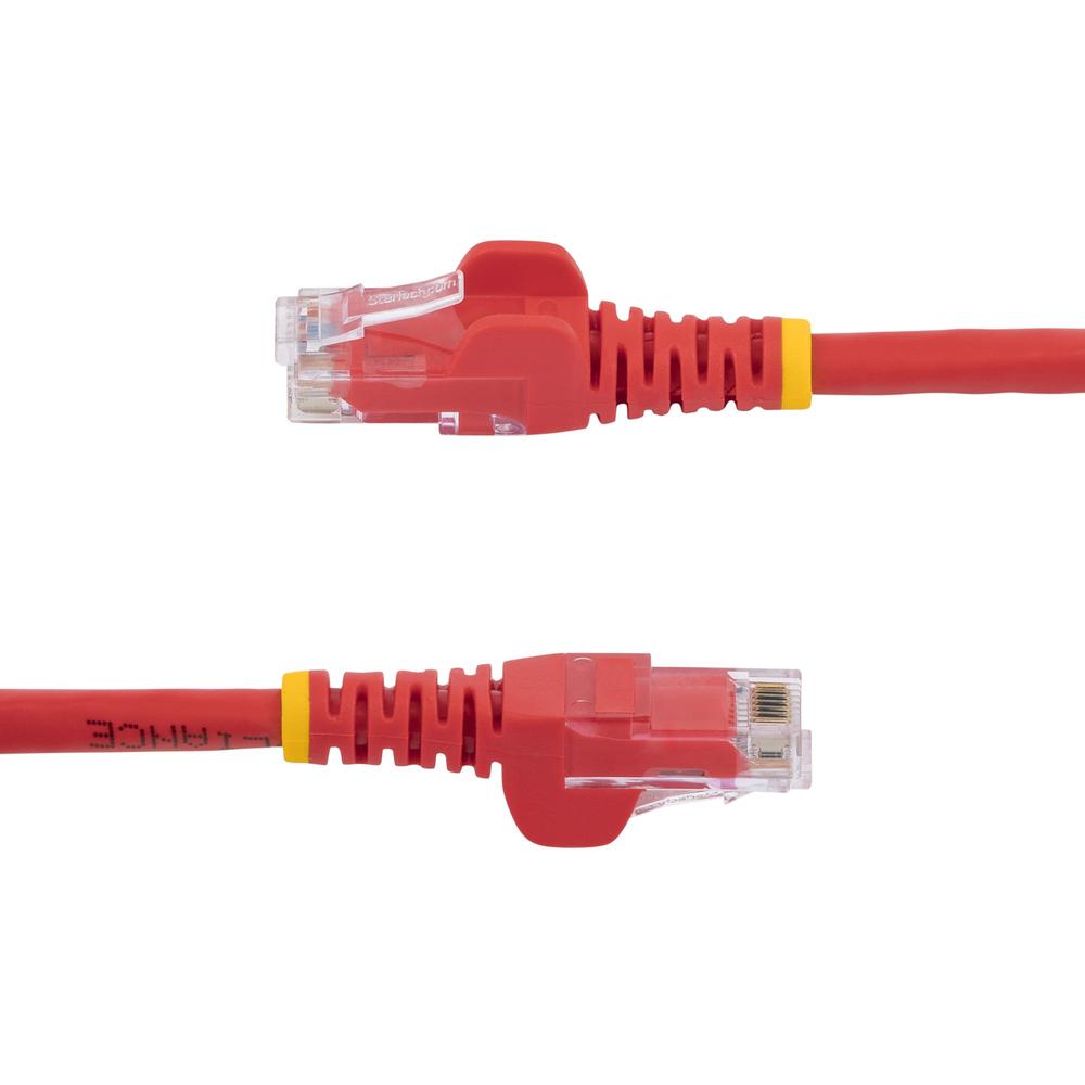 CABLE DE RED STARTECH LATIGUILLO RJ45 UTP CAT6 1.5M ROJO