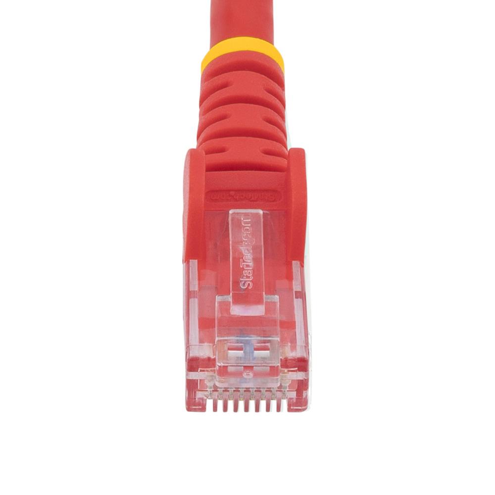CABLE DE RED STARTECH LATIGUILLO RJ45 UTP CAT6 1.5M ROJO