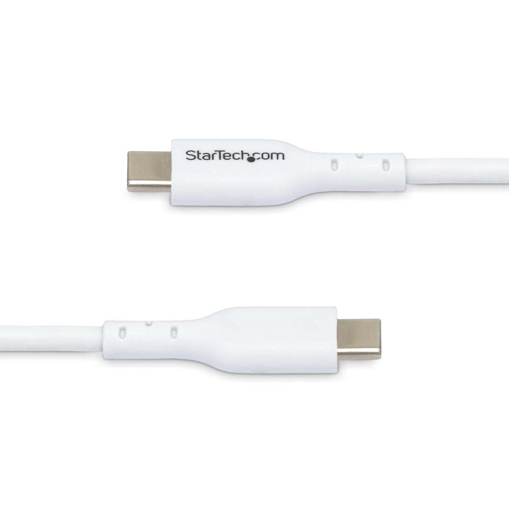CABLE USB TIPO C STARTECH 2M/ MACHO-MACHO/ BLANCO