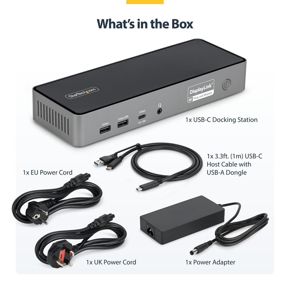 DOCKING STATION STARTECH 14 EN 1
