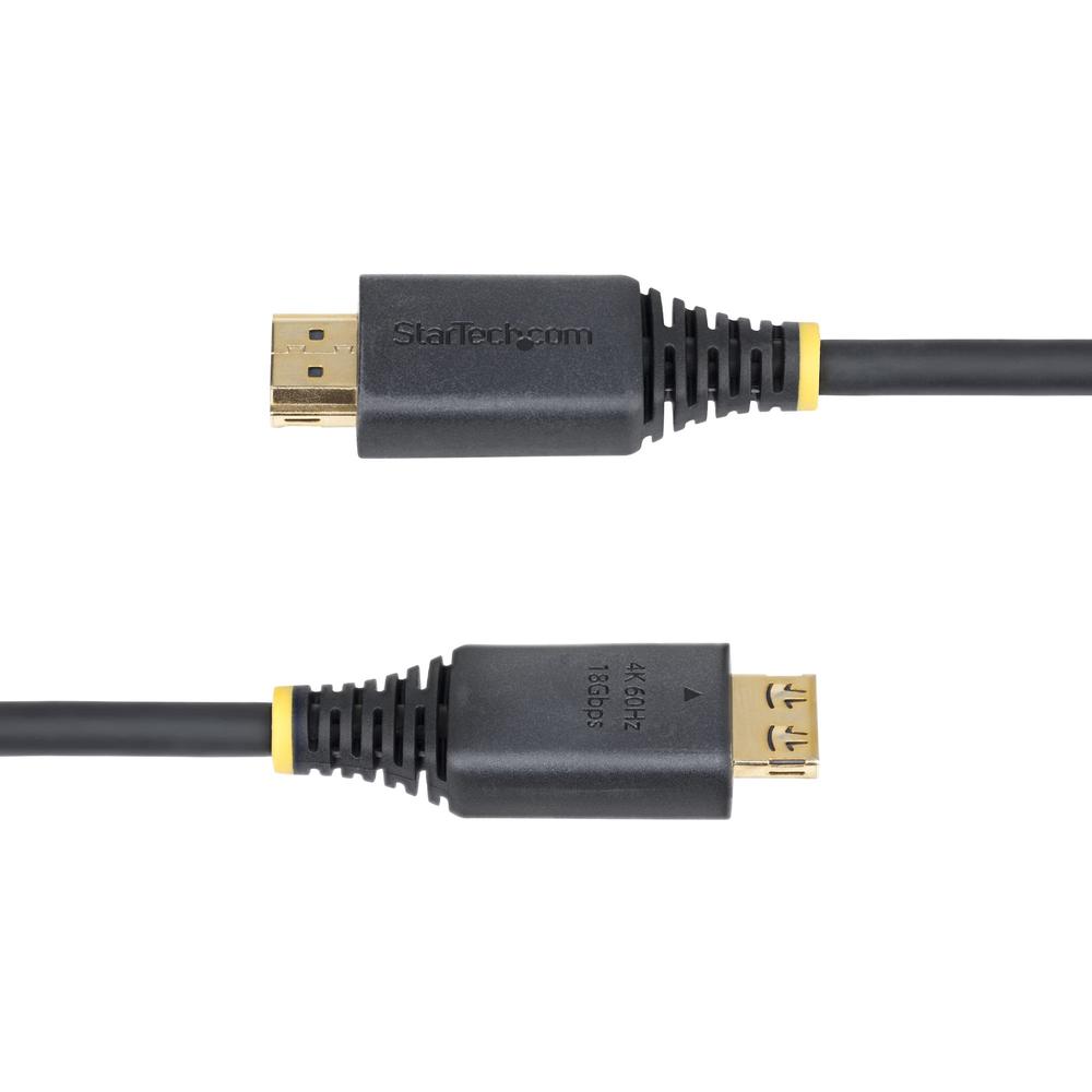 CABLE HDMI CON AGARRE STARTECH 2.4M/ MACHO-MACHO/ NEGRO