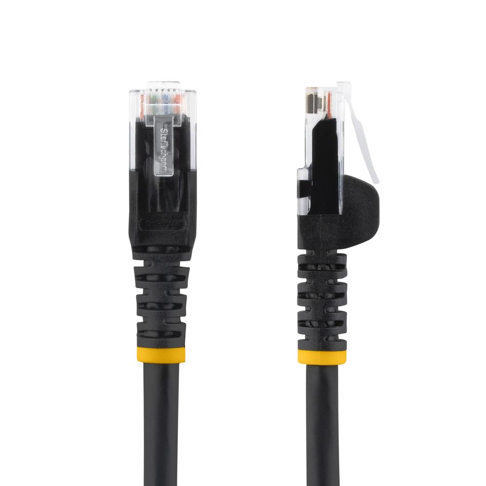 CABLE DE RED STARTECH LATIGUILLO RJ45 LSZH UTP CAT6 1M NEGRO
