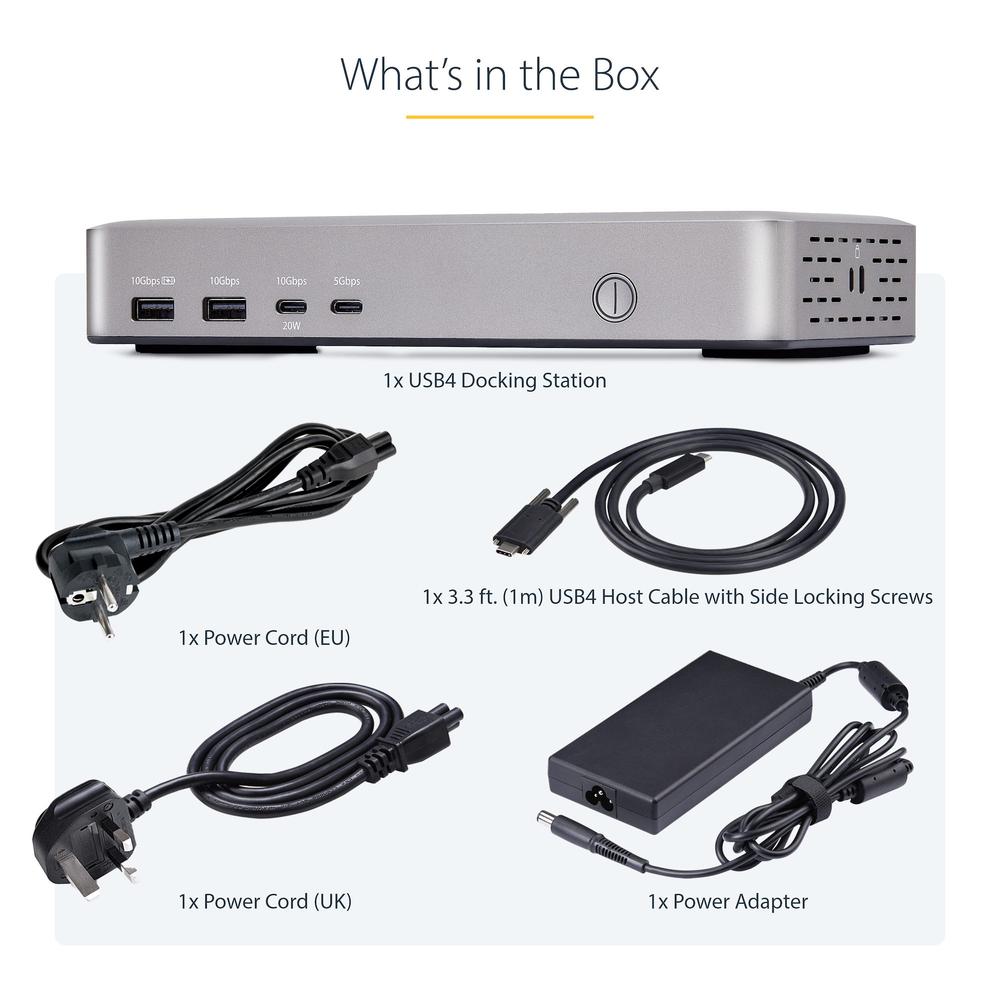 DOCKING STATION STARTECH 10 EN 1