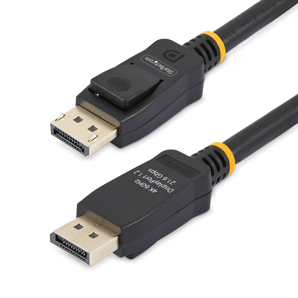 CABLE DISPLAYPORT 4K X 2K STARTECH 1.8M/ MACHO-MACHO/ NEGRO