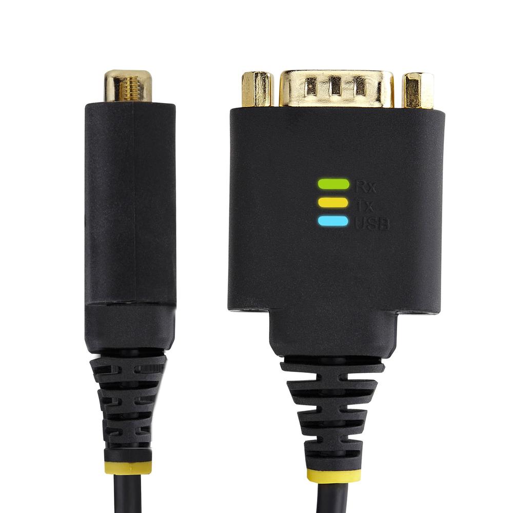 CABLE USB TIPO A A RS232 DB9 STARTECH 0.30M/ MACHO-MACHO/ NEGRO