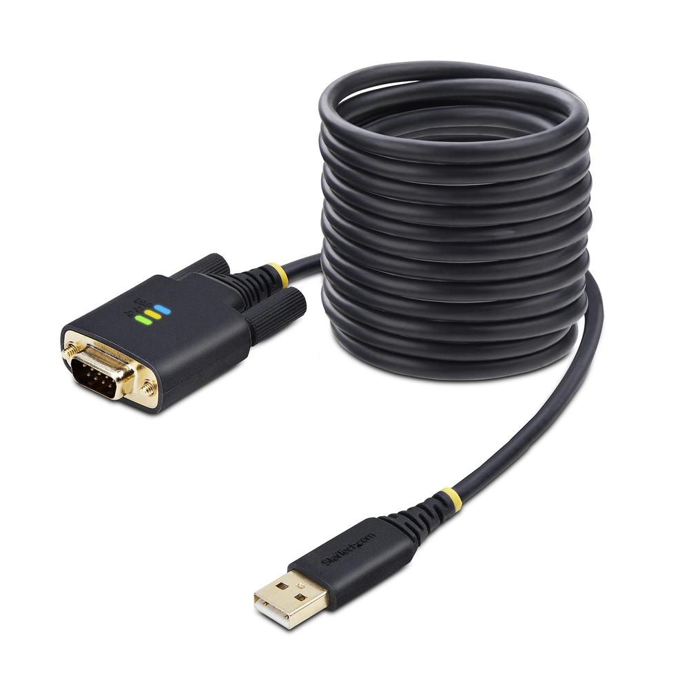 CABLE USB A RS232 DB9 STARTECH 3M/ MACHO-MACHO/ NEGRO