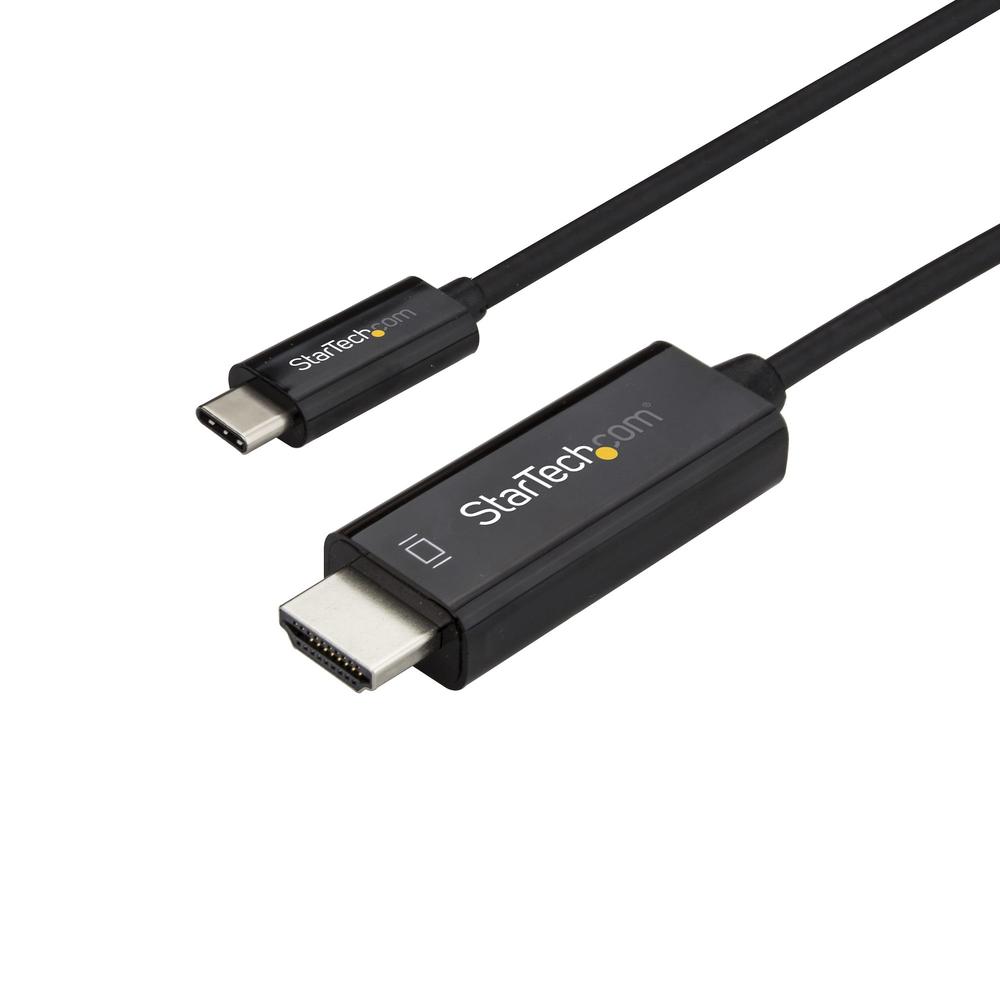 CABLE USB TIPO C A HDMI 4K STARTECH 2M/ MACHO-MACHO/ NEGRO