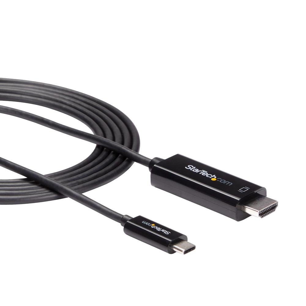 CABLE USB TIPO C A HDMI 4K STARTECH 2M/ MACHO-MACHO/ NEGRO