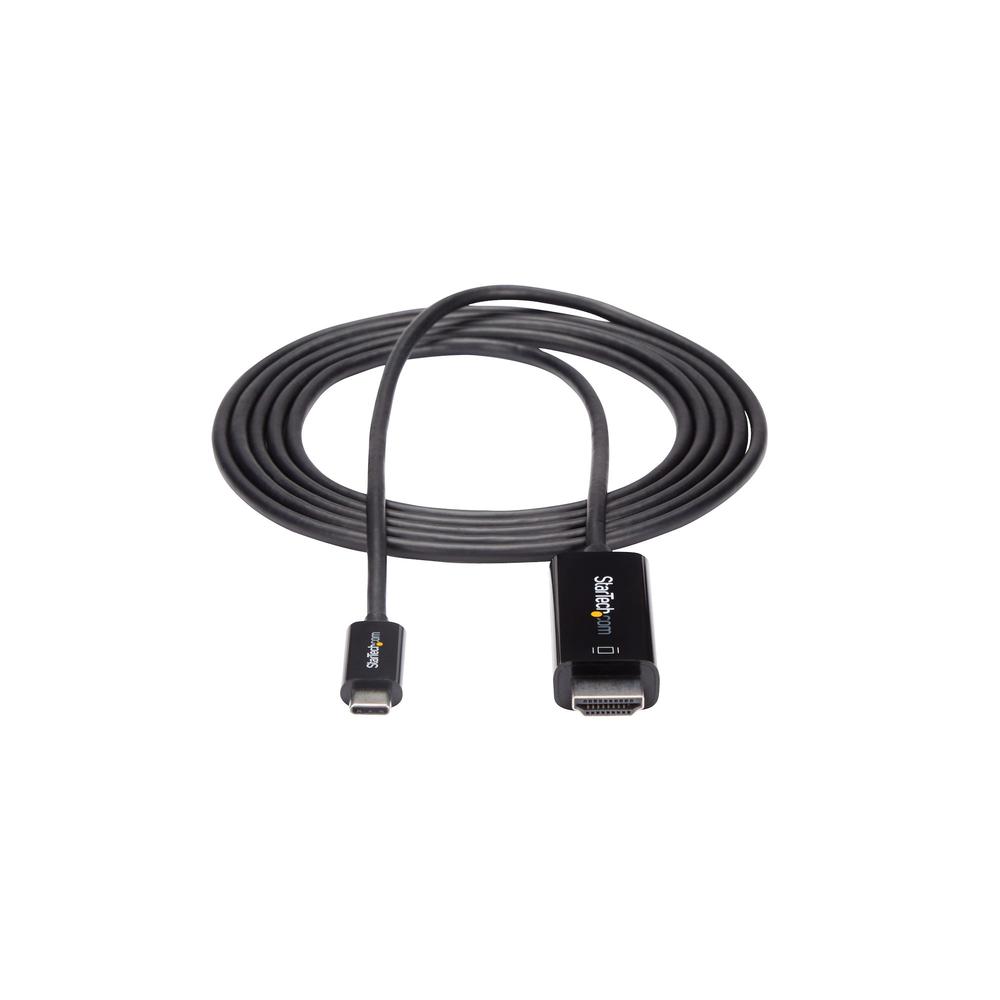 CABLE USB TIPO C A HDMI 4K STARTECH 2M/ MACHO-MACHO/ NEGRO