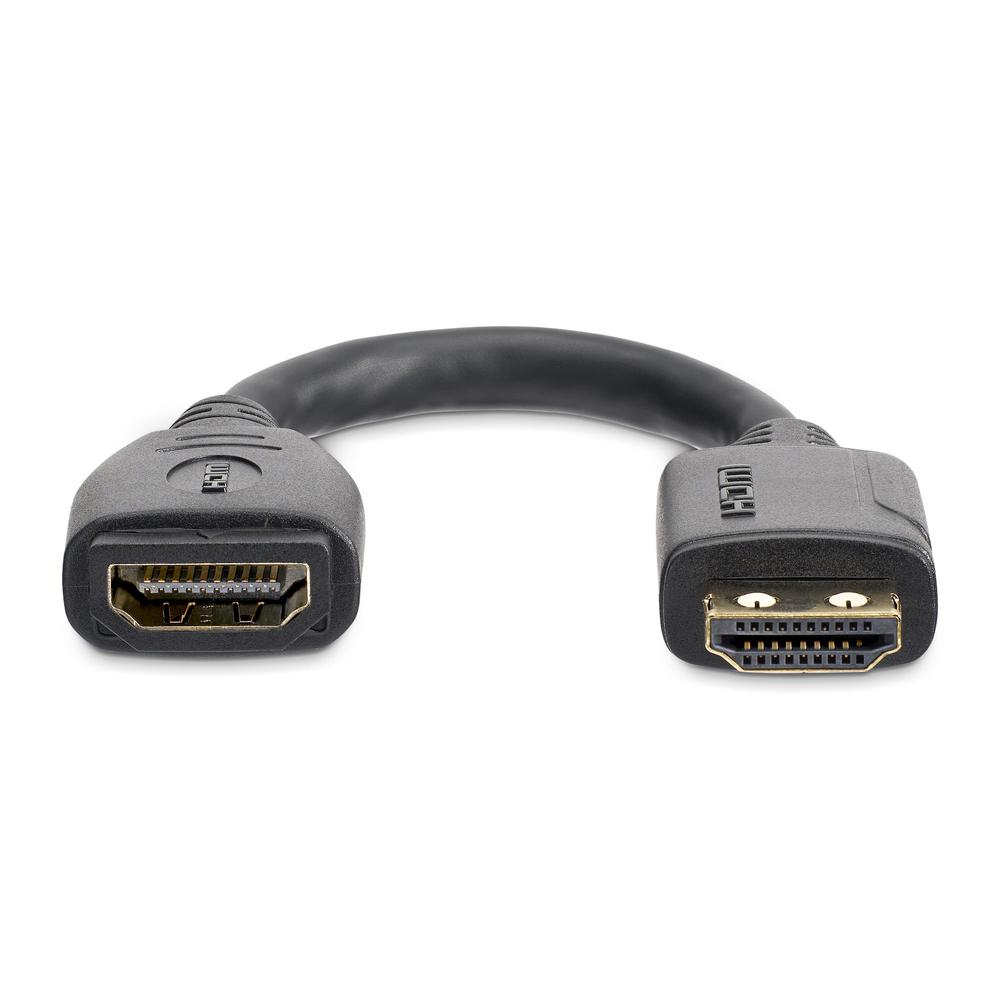 CABLE HDMI 4K STARTECH 0.15M/ MACHO-HEMBRA/ NEGRO