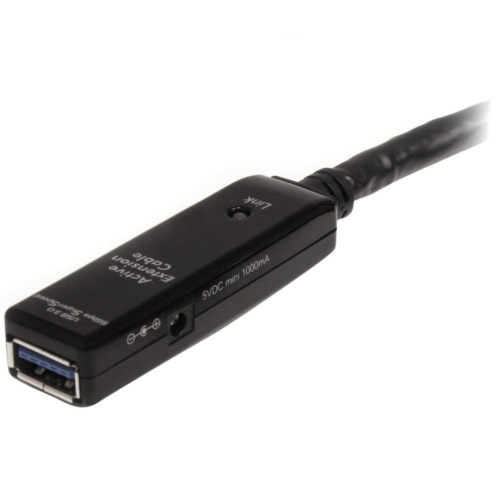 CABLE USB TIPO A STARTECH 10M/ MACHO-HEMBRA/ NEGRO