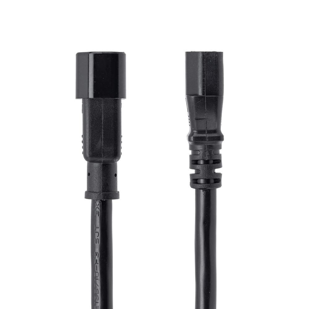 CABLE IEC C14 A IEC C13 STARTECH 1M/ MACHO-HEMBRA/ NEGRO