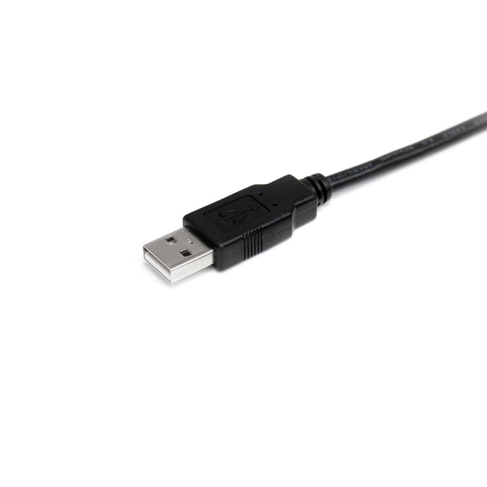 CABLE USB TIPO A STARTEHC 1M/ MACHO-MACHO/ NEGRO