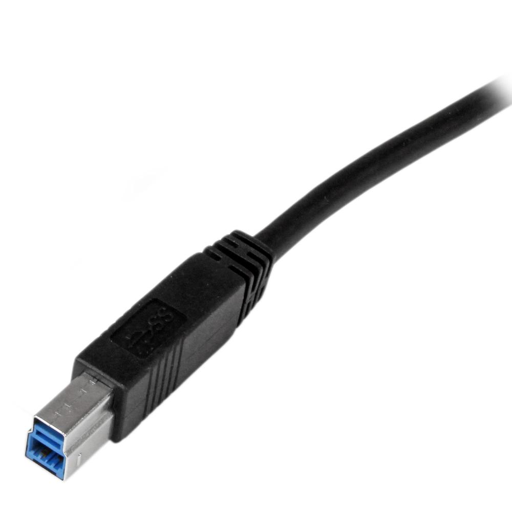 CABLE USB TIPO A A USB TIPO B STARTECH 1M/ MACHO-MACHO/ NEGRO
