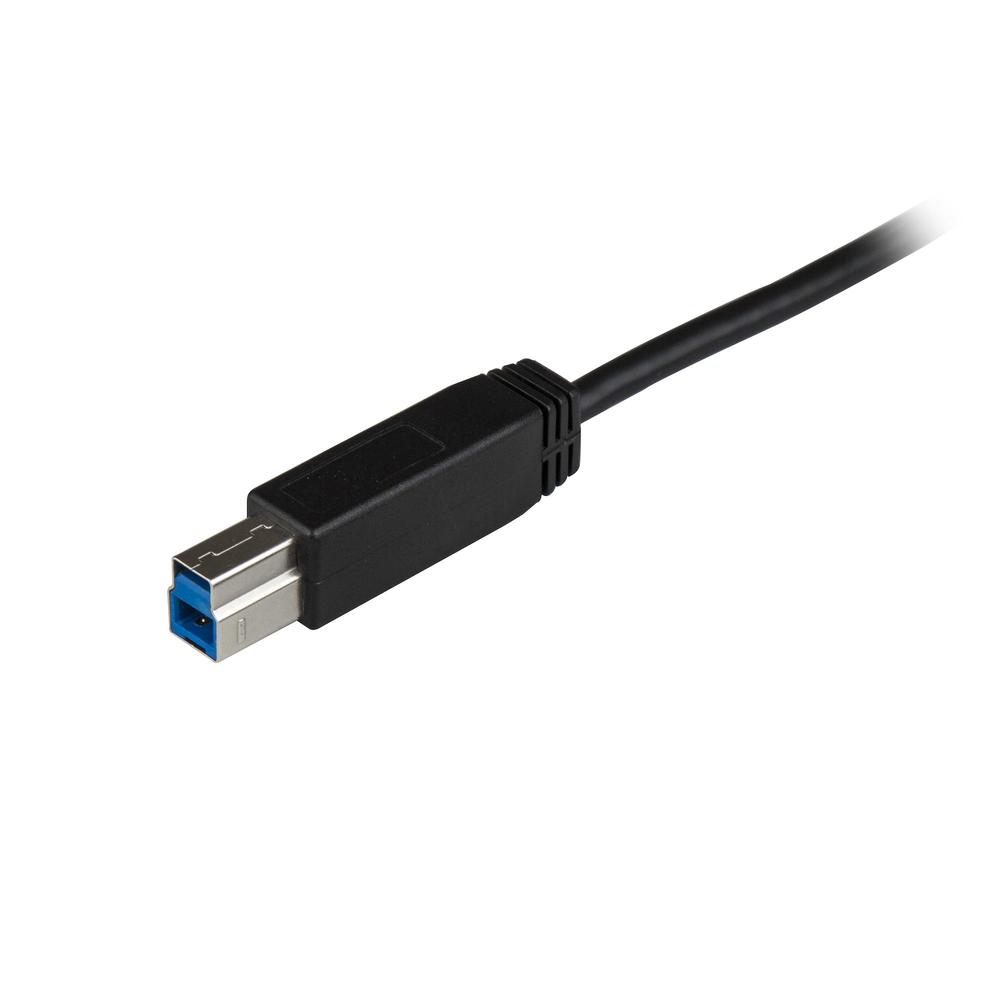 CABLE USB TIPO C A USB TIPO B STARTECH 1M/ MACHO-MACHO/ NEGRO