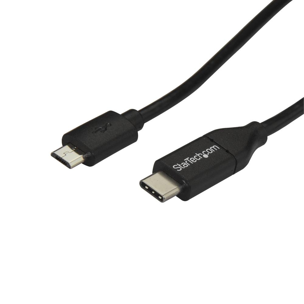 CABLE USB TIPO C A MICRO USB TIPO B STARTECH 1M/ MACHO-MACHO/ NEGRO