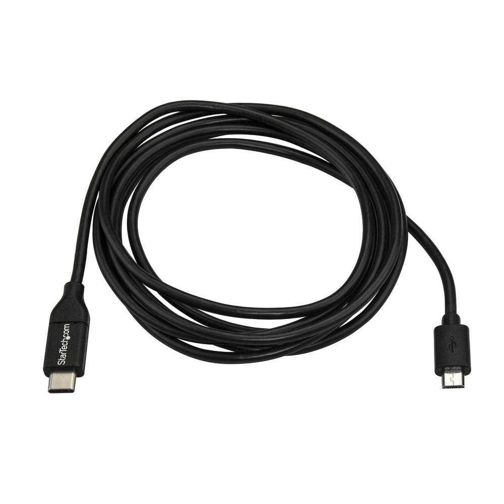CABLE USB TIPO C A MICRO USB TIPO B STARTECH 1M/ MACHO-MACHO/ NEGRO
