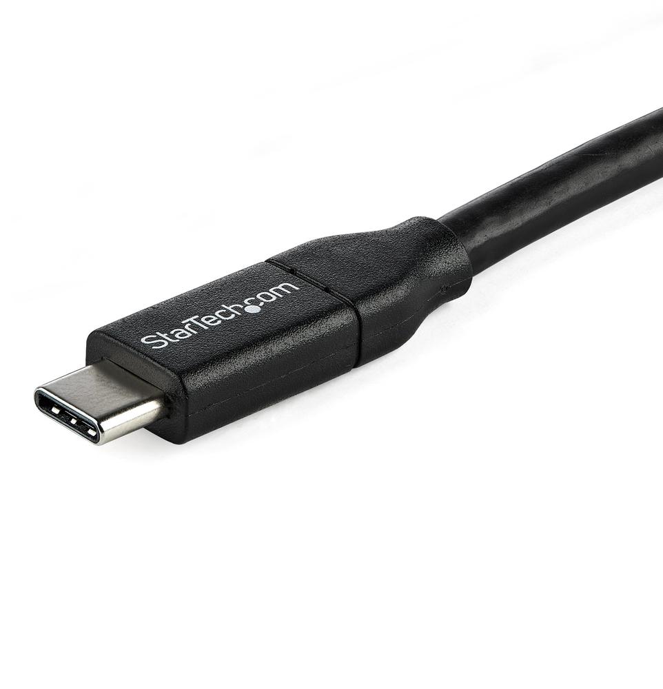 CABLE USB TIPO C STARTECH 1M/ MACHO-MACHO/ NEGRO